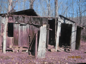 Random Barn behind a vacant home in Kentucky. 